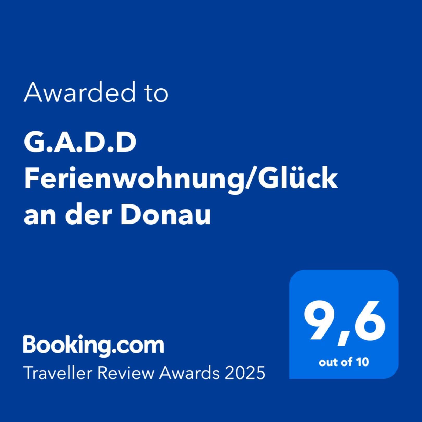 G.A.D.D Ferienwohnung/Glueck An Der Donau Штраубинг Экстерьер фото